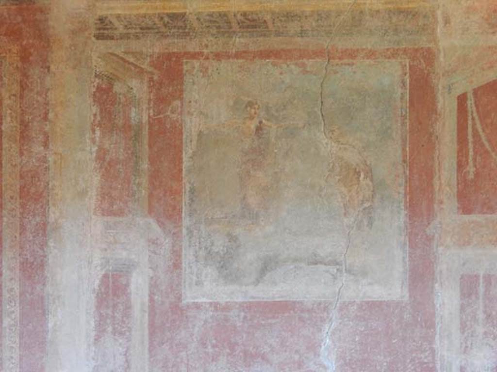 I.10.4 Pompeii. May 2017. Room 15, central painting on east wall. Photo courtesy of Buzz Ferebee.