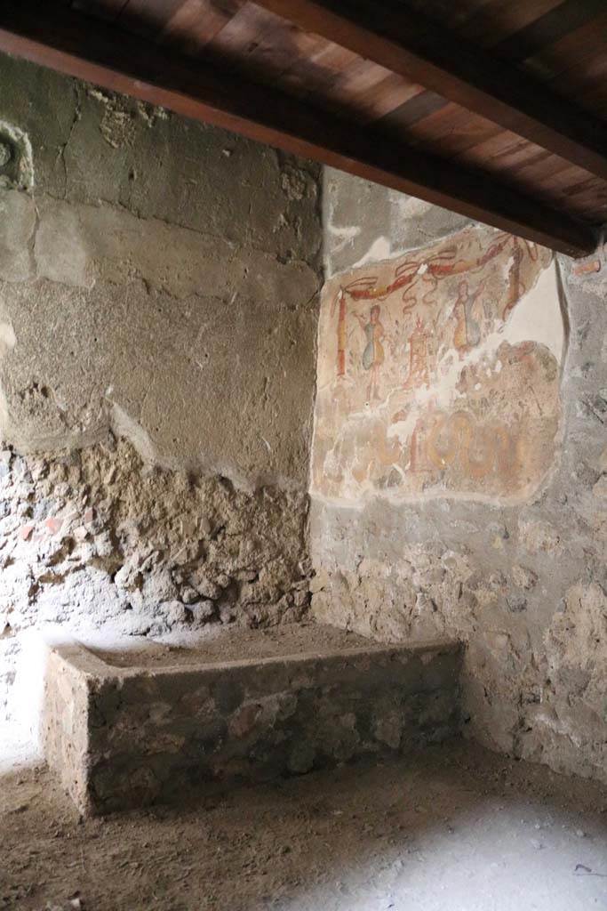 I.12.3 Pompeii. December 2018. 
Room 4, looking towards north-east corner in kitchen. Photo courtesy of Aude Durand.
