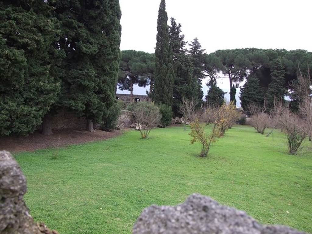 II.4.6 Pompeii.  December 2006. Garden view from rear of swimming pool
