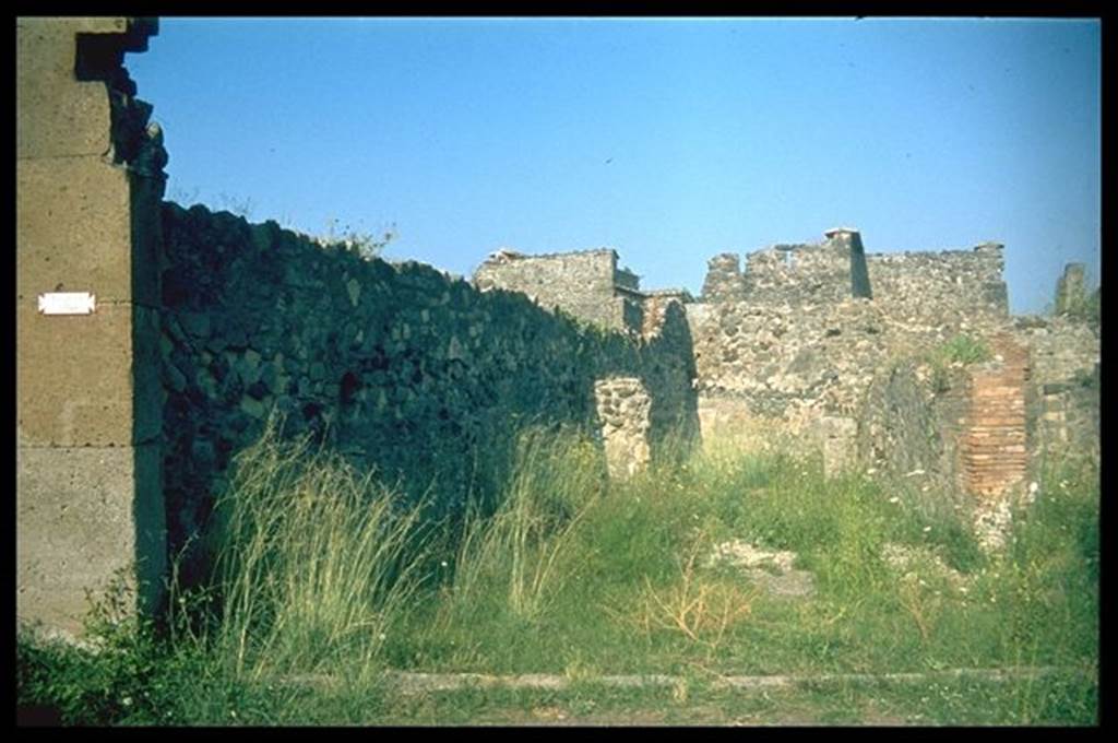 VI.1.14 Pompeii.   Looking east.  Photographed 1970-79 by Gnther Einhorn, picture courtesy of his son Ralf Einhorn.
