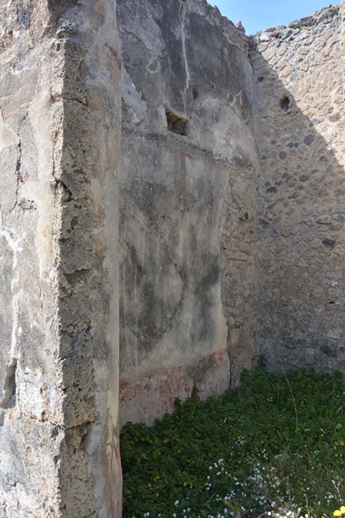 VI 15 5 Pompeii. March 2019. Cubiculum 4, west wall.
Foto Annette Haug, ERC Grant 681269 DCOR.
