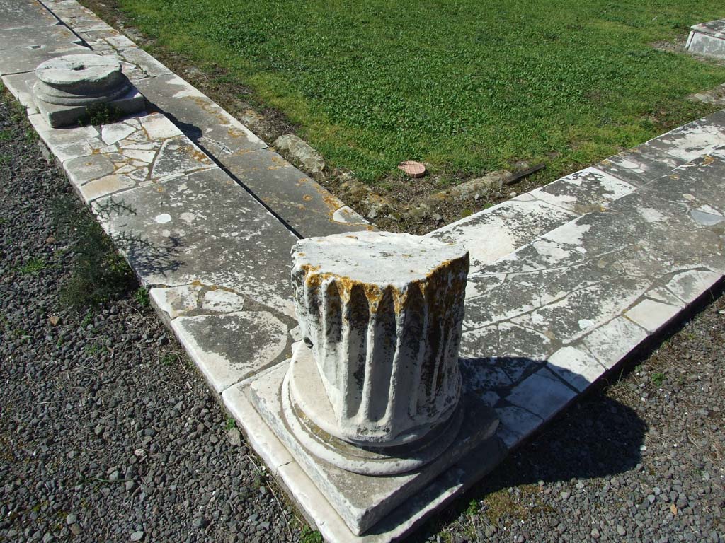 VII.9.1 Pompeii. March 2009. South-east corner of colonnade 9,