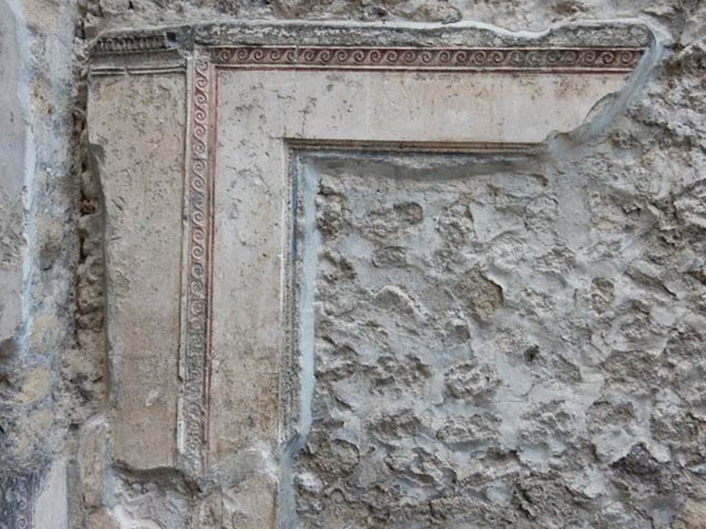 VII.16.a Pompeii. May 2015. Decorative stucco. Photo courtesy of Buzz Ferebee.