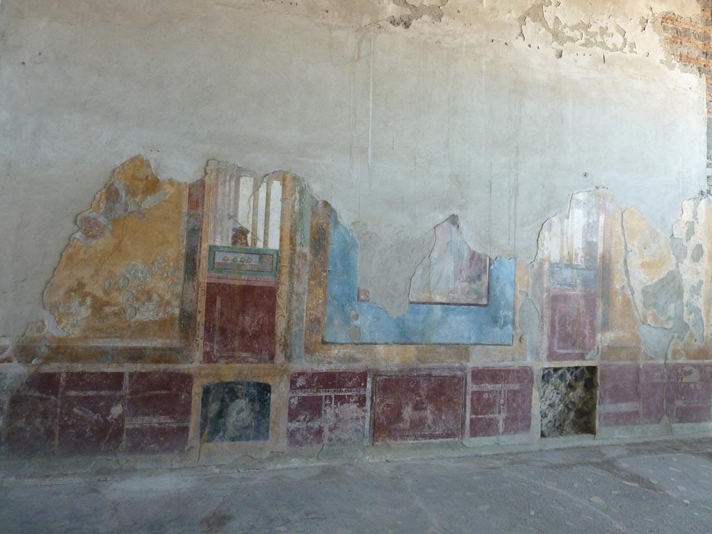 Stabiae, Villa Arianna, September 2015. Room 3, west wall.