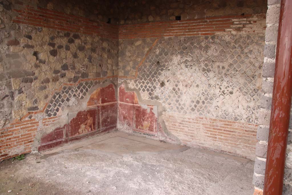 Stabiae, Villa Arianna, October 2020. Room 2, looking towards the south-east corner. Photo courtesy of Klaus Heese.