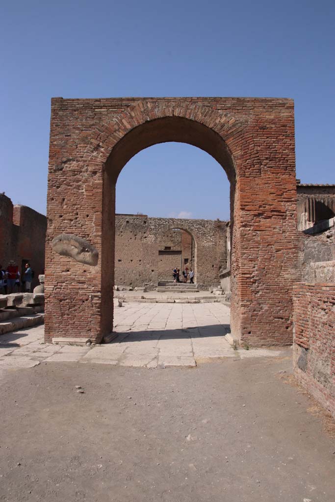Arch of Augustus. September 2019. Looking north. Photo courtesy of Klaus Heese.
