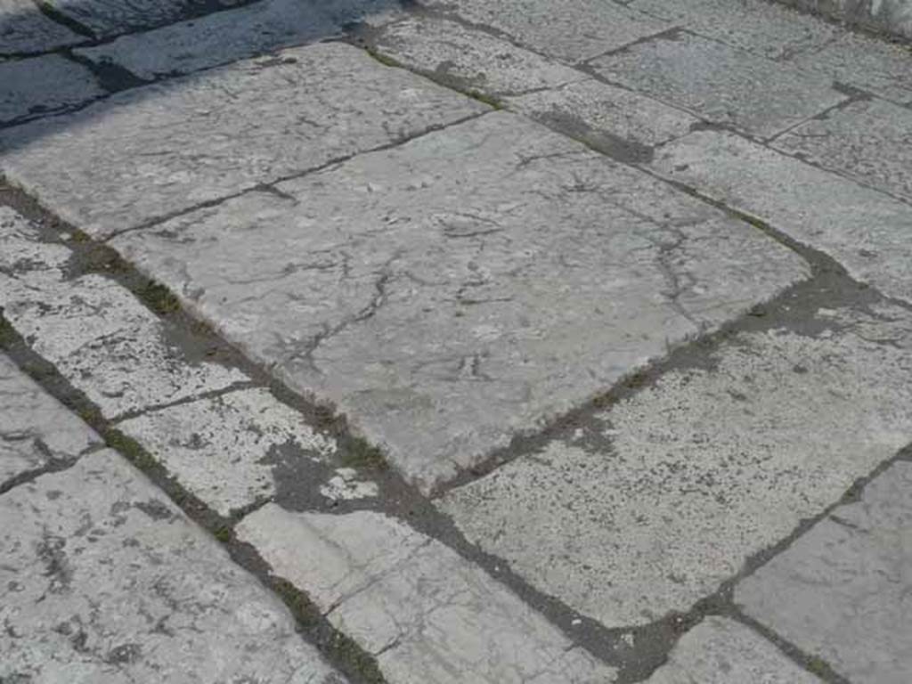 Arch of Nero. May 2010. Site of foundation for the east side of the demolished arch.