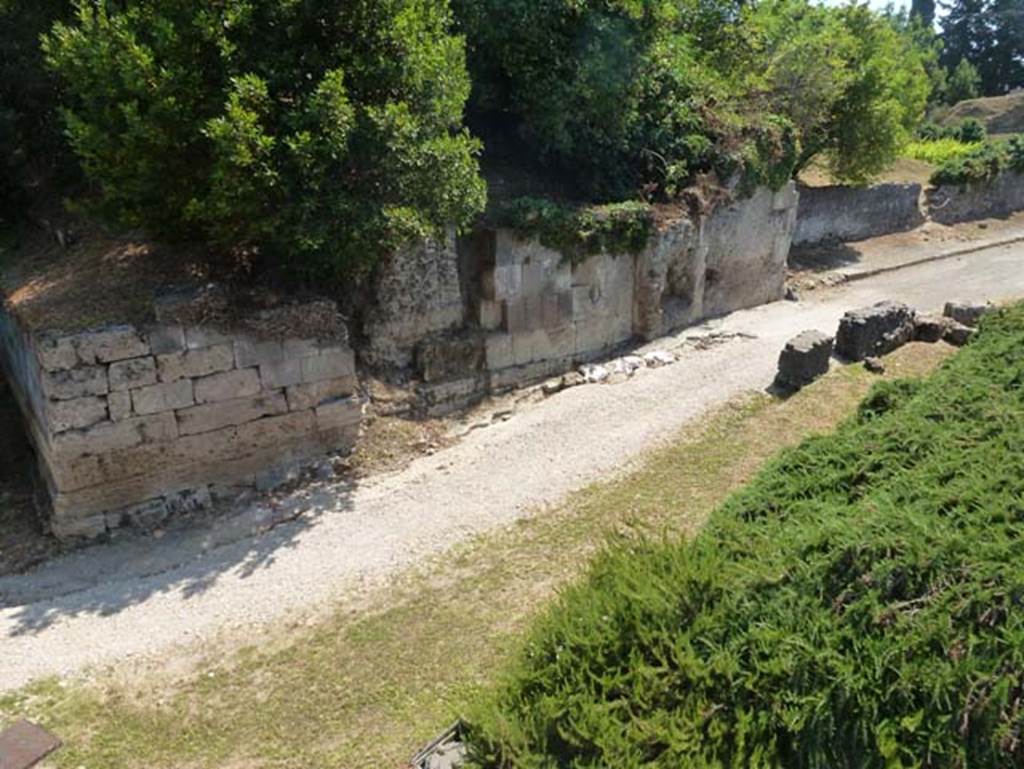 Porta di Sarno or Sarnus Gate. June 2012. Looking towards the interior south wall of the gate. Photo courtesy of Michael Binns.