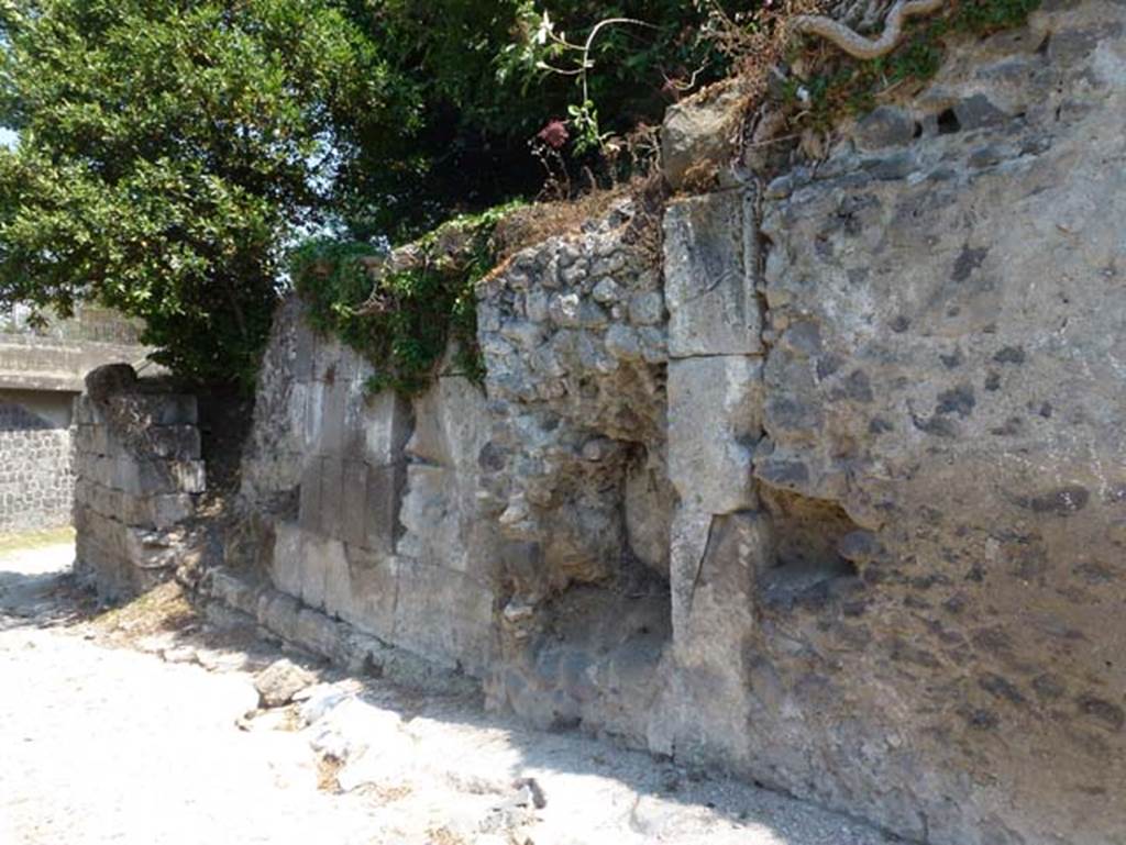 Porta di Sarno or Sarnus Gate. June 2012. Looking east along the interior south side of the gate. Photo courtesy of Michael Binns.