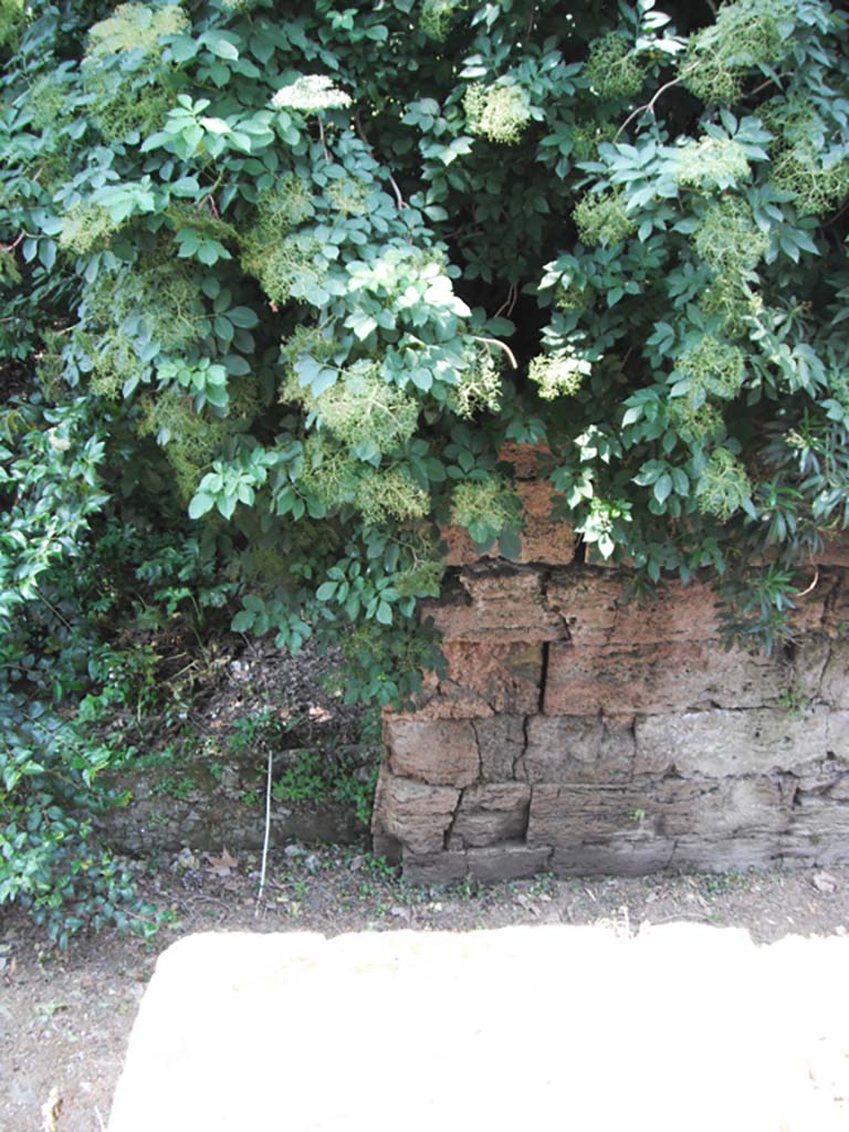 Porta Stabia, Pompeii. May 2011. 
Looking towards west wall of gate at south end, from upper east side. Photo courtesy of Ivo van der Graaff.