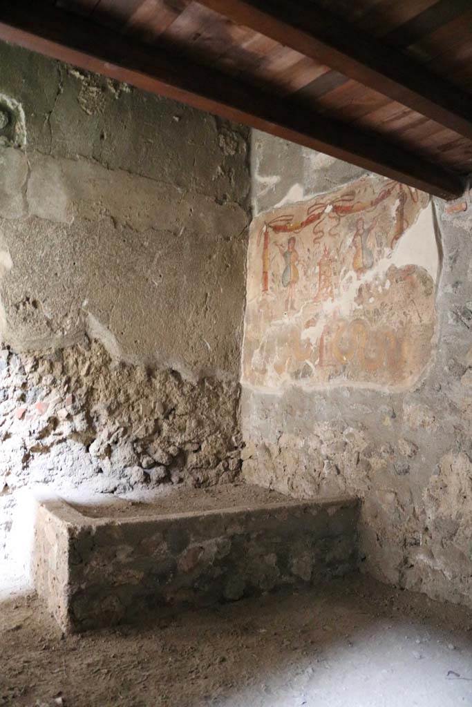 I.12.3 Pompeii. December 2018. 
Room 4, looking towards north-east corner in kitchen. Photo courtesy of Aude Durand.