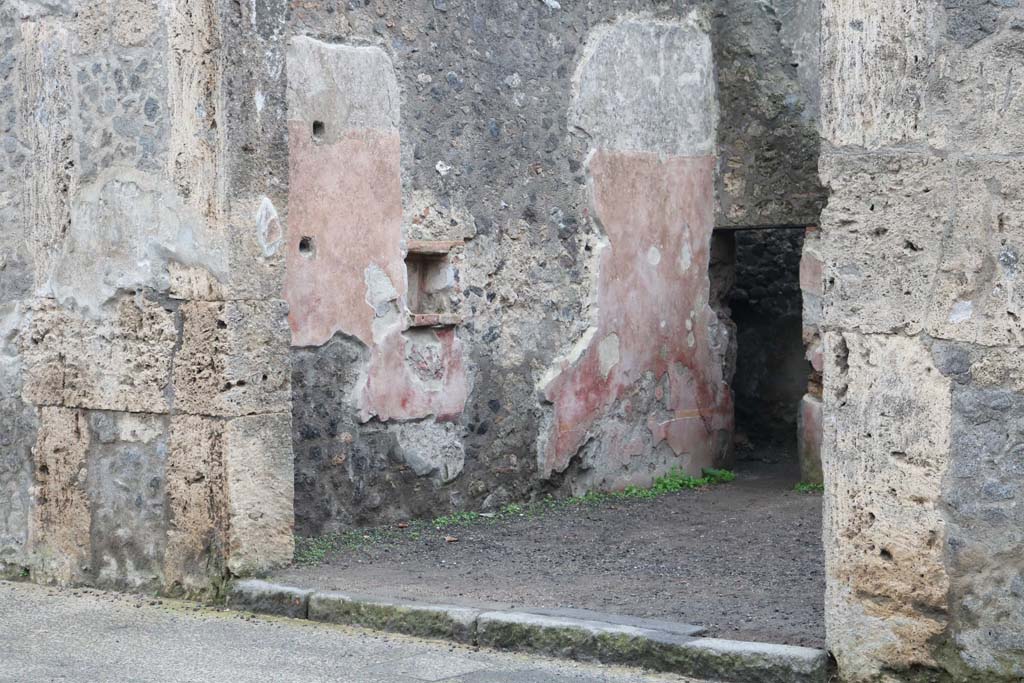 II.2.3 Pompeii. December 2018. Looking through entrance doorway towards east wall. Photo courtesy of Aude Durand.