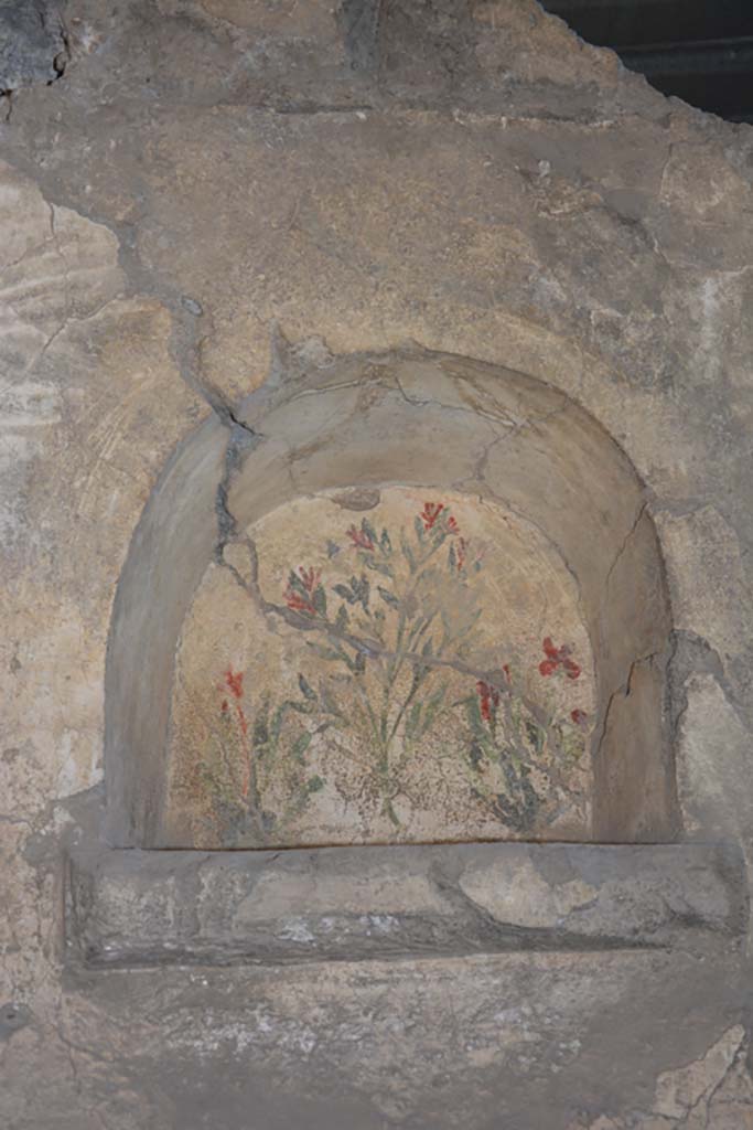 VI.17.41 Pompeii. September 2019. Lararium niche on south wall.
Foto Annette Haug, ERC Grant 681269 DÉCOR.