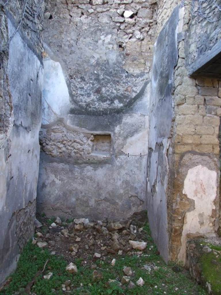 VII.2.14 Pompeii.  March 2009. Garden room.  West wall.