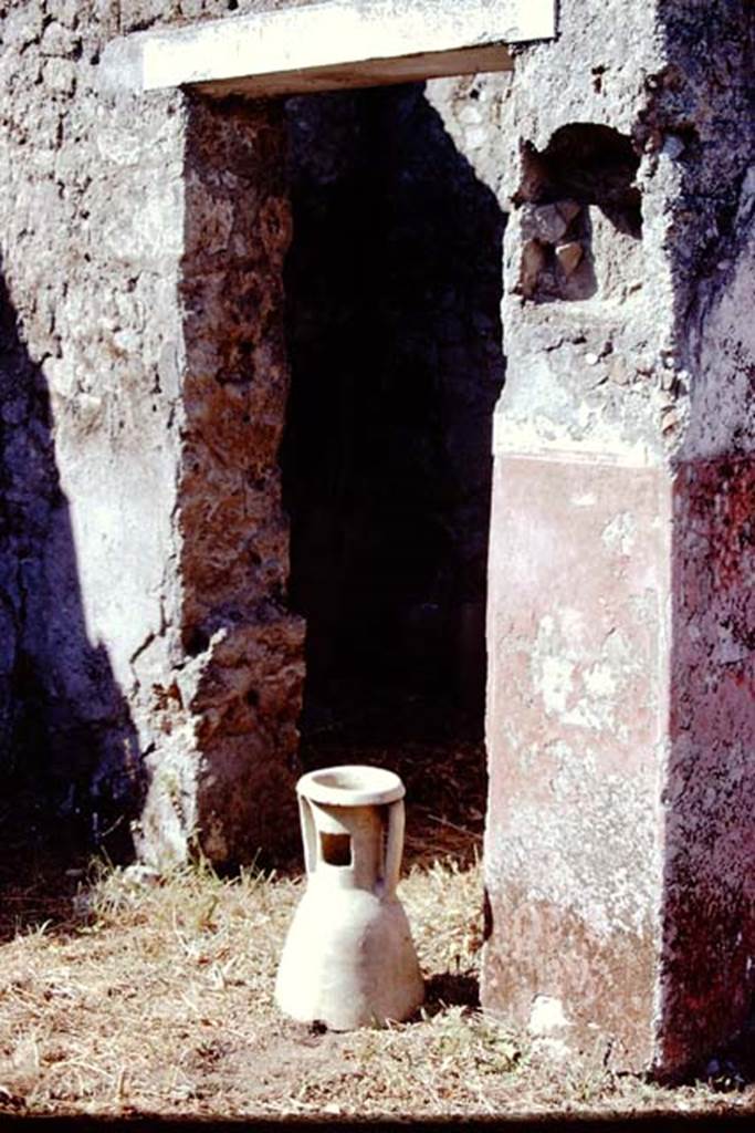 PL.11A. 1.20.4/5 Pompeii, or perhaps 1.15.3, or II.8.6. 1972. Photo by Stanley A. Jashemski. 
Source: The Wilhelmina and Stanley A. Jashemski archive in the University of Maryland Library, Special Collections (See collection page) and made available under the Creative Commons Attribution-Non Commercial License v.4. See Licence and use details.
J72f0199