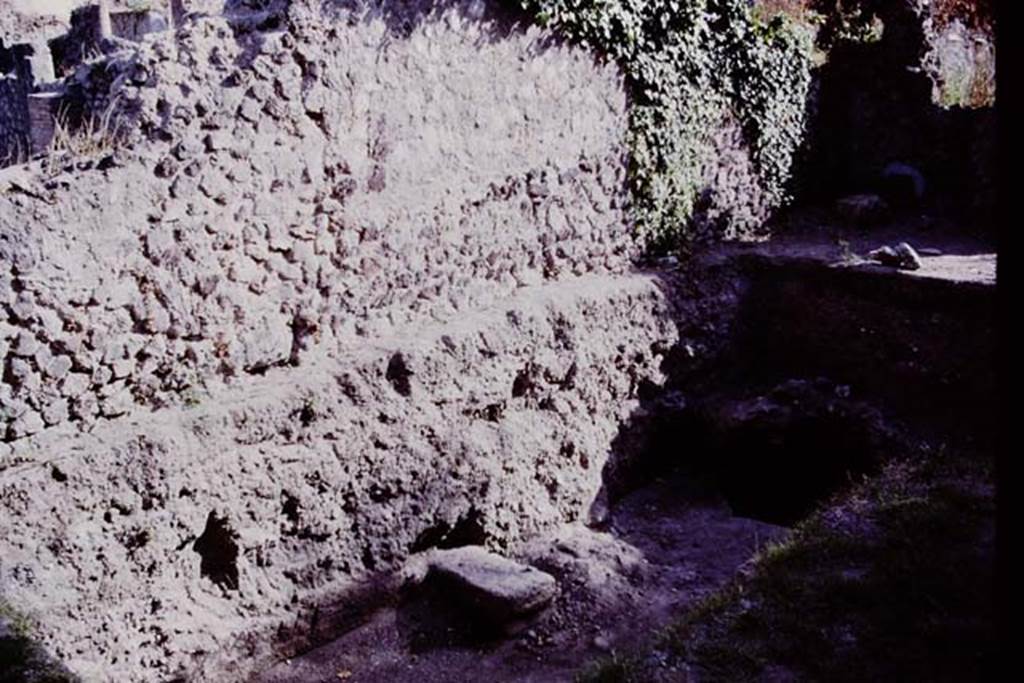 PL.16A. Possibly VI.5.9 Pompeii, but during scanning the slide may have been reversed. 1978. Photo by Stanley A. Jashemski.   
Source: The Wilhelmina and Stanley A. Jashemski archive in the University of Maryland Library, Special Collections (See collection page) and made available under the Creative Commons Attribution-Non Commercial License v.4. See Licence and use details.
J78f0332