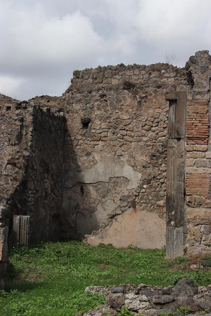 I.2.3 Pompeii. October 2024. 
Looking north towards small room in north-east corner of house. Photo courtesy of Klaus Heese.