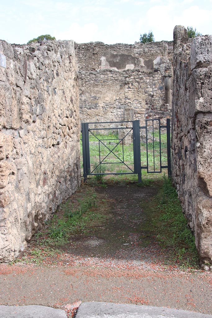 I.2.3 Pompeii. October 2024. 
Entrance corridor, looking east towards atrium. Photo courtesy of Klaus Heese.