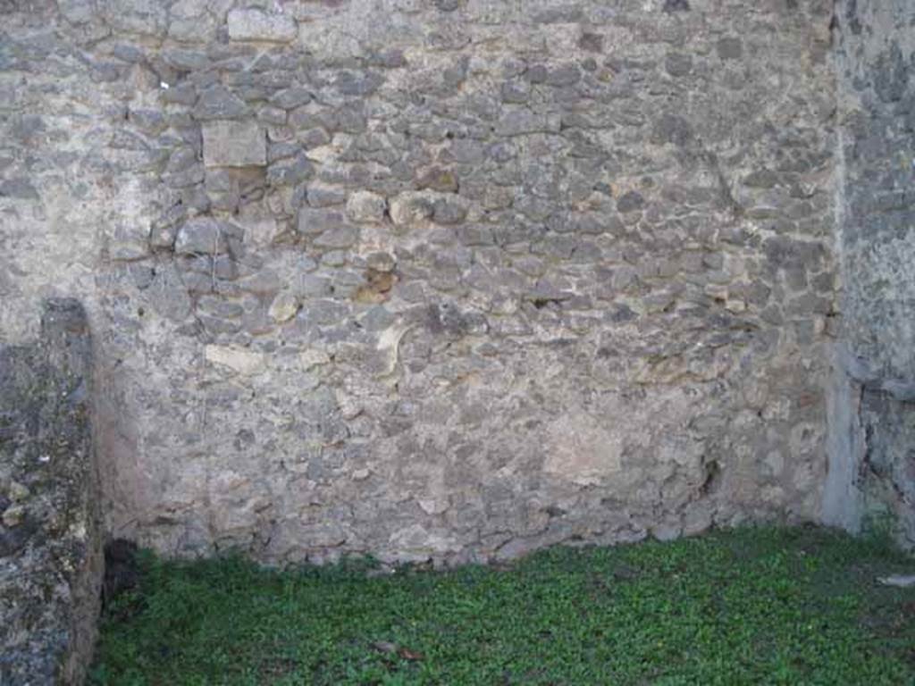 1.2.6 Pompeii. September 2010. West wall of room in north-west corner of atrium. Photo courtesy of Drew Baker.