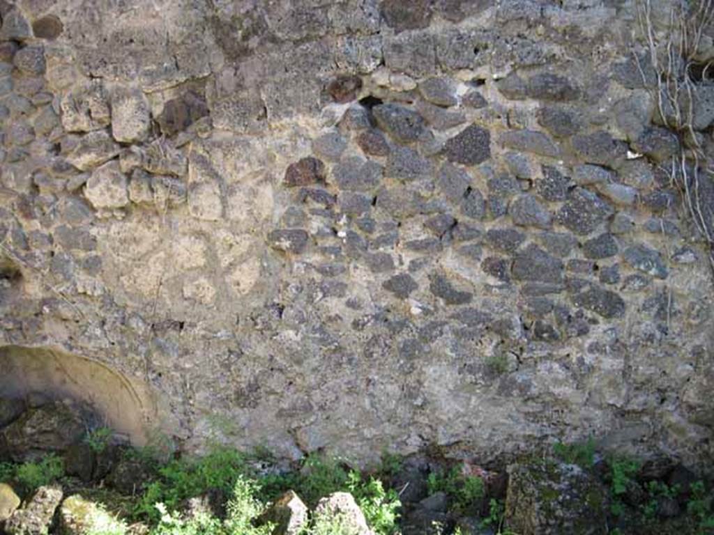 1.2.8 Pompeii. September 2010. South wall of rear room. Photo courtesy of Drew Baker.