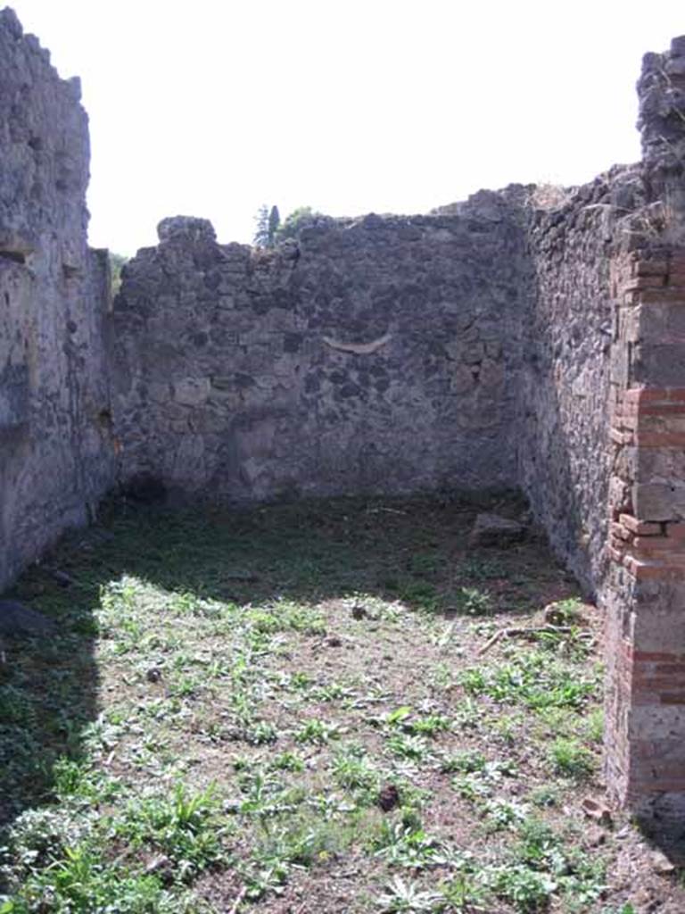 I.2.24 Pompeii. September 2010. Looking west across large room on south side of atrium. Photo courtesy of Drew Baker.