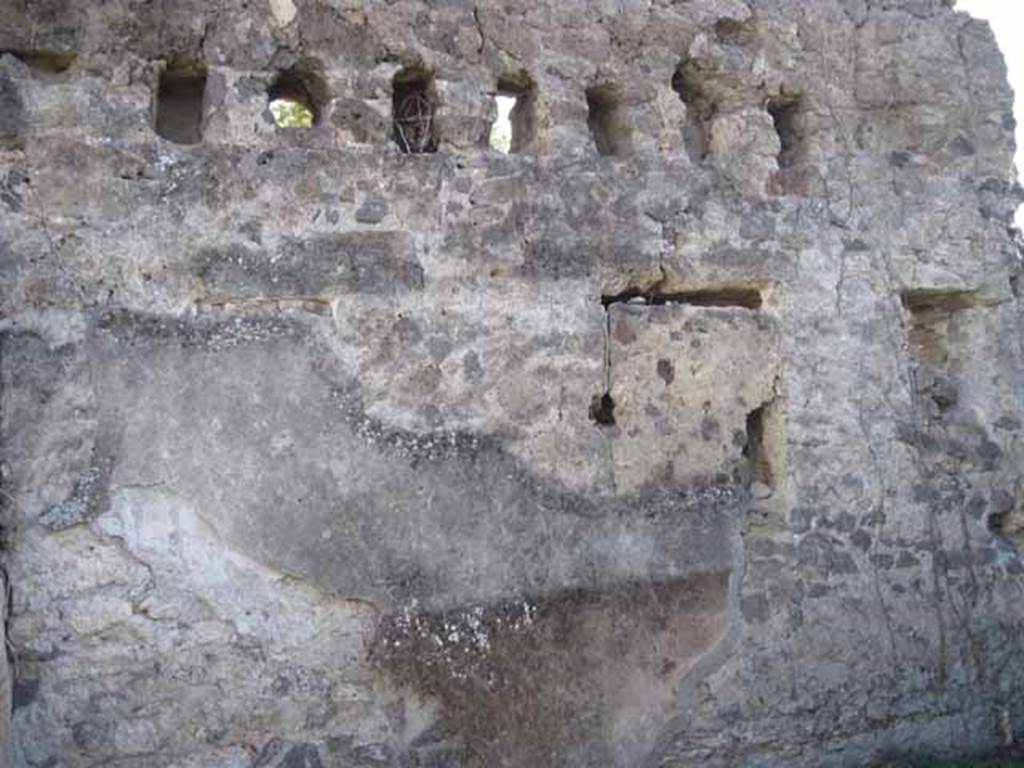 I.2.24 Pompeii. September 2010. South wall of the large room on south side of atrium. Photo courtesy of Drew Baker.