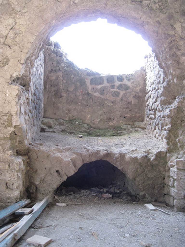 I.3.3 Pompeii. September 2010.Looking west towards hearth. Photo courtesy of Drew Baker.