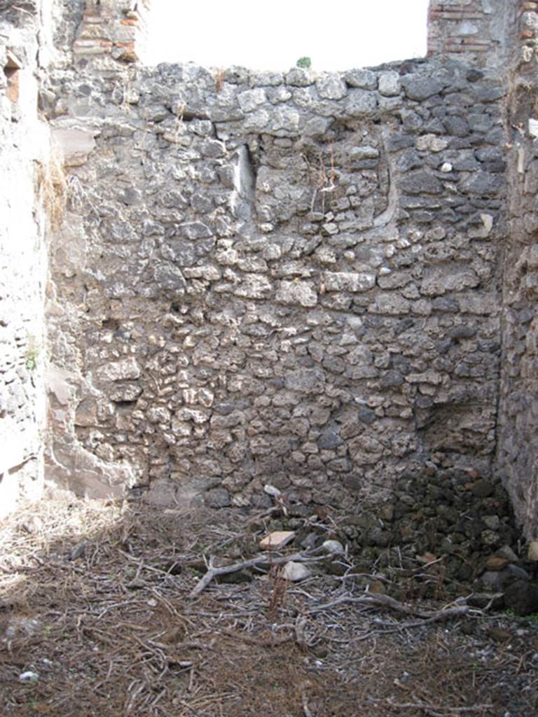 I.3.3 Pompeii. September 2010. East wall of second triclinium. Photo courtesy of Drew Baker.
