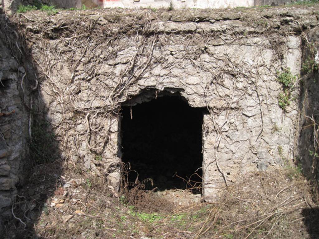 I.3.3 Pompeii. September 2010. Subterranean Level, looking north towards doorway from room on east side of yard room. Photo courtesy of Drew Baker.
