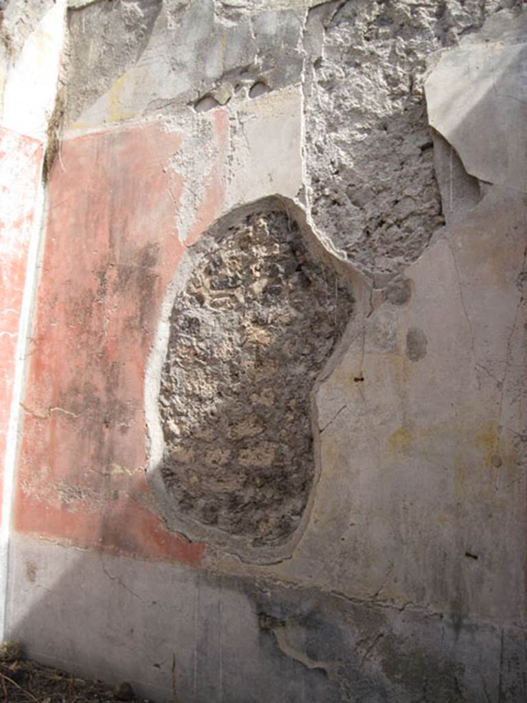 I.3.3 Pompeii. September 2010. East wall and north- east corner of triclinium. Photo courtesy of Drew Baker.