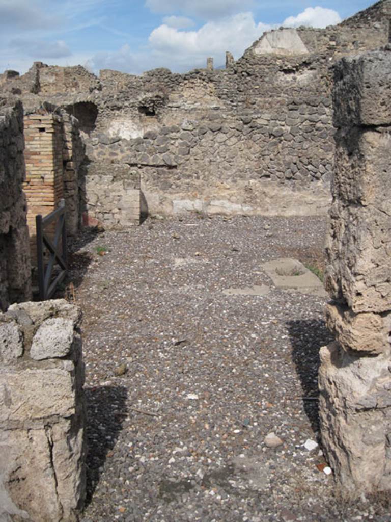 I.3.3 Pompeii. September 2010.  Looking north across atrium through doorway from room in south-western corner of atrium.  Photo courtesy of Drew Baker.