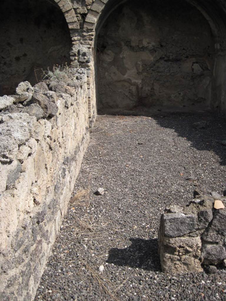 I.3.5 Pompeii. September 2010. Looking east through doorway in east wall of entrance room, into vaulted room. Photo courtesy of Drew Baker.