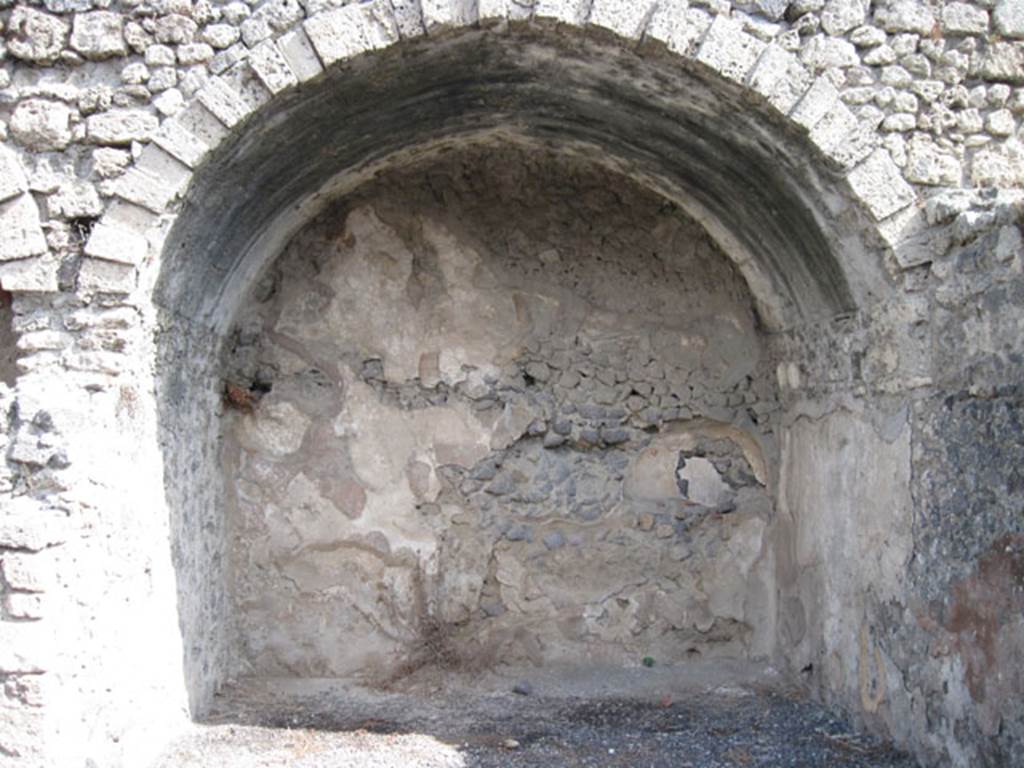 I.3.5 Pompeii. September 2010. Looking east towards east wall and vault in rear room. 
Photo courtesy of Drew Baker.