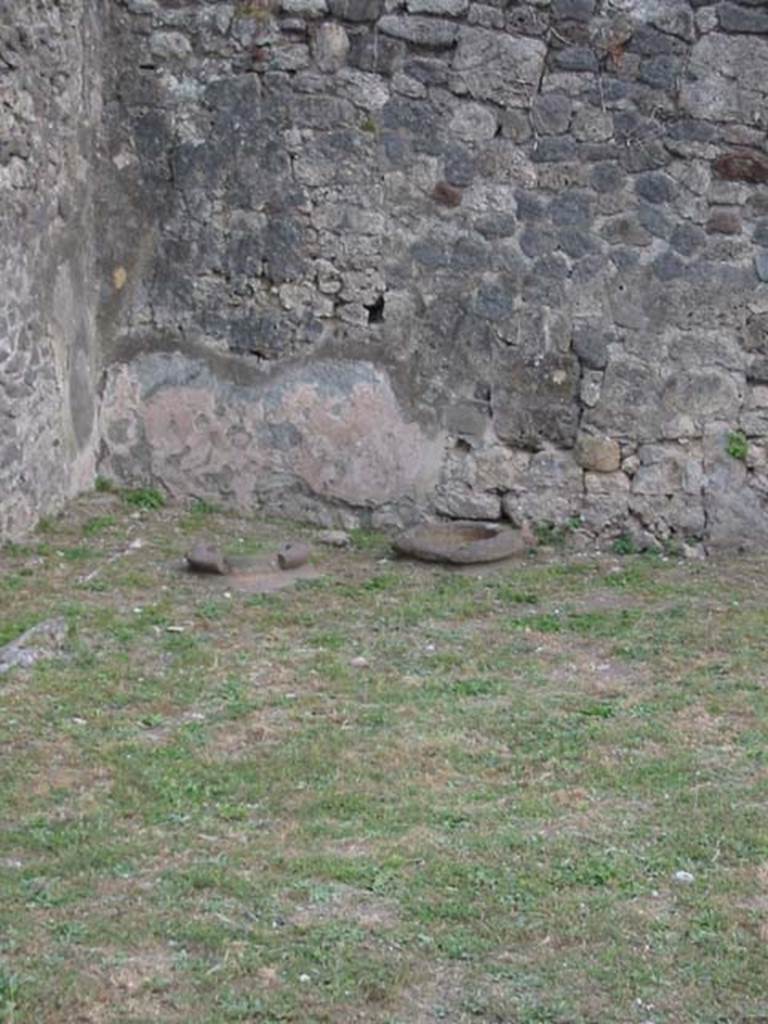I.3.20 Pompeii. May 2003. Dolia near south wall in south-east corner. Photo courtesy of Nicolas Monteix.