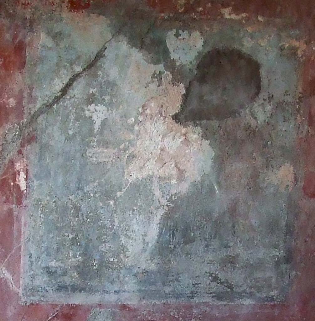 I.3.25 Pompeii. December 2006. East wall of cubiculum with remains of wall painting of Perseus rescuing Andromeda?
See Schefold, K., 1962. Vergessenes Pompeji. Bern: Francke. (T: 168,2).