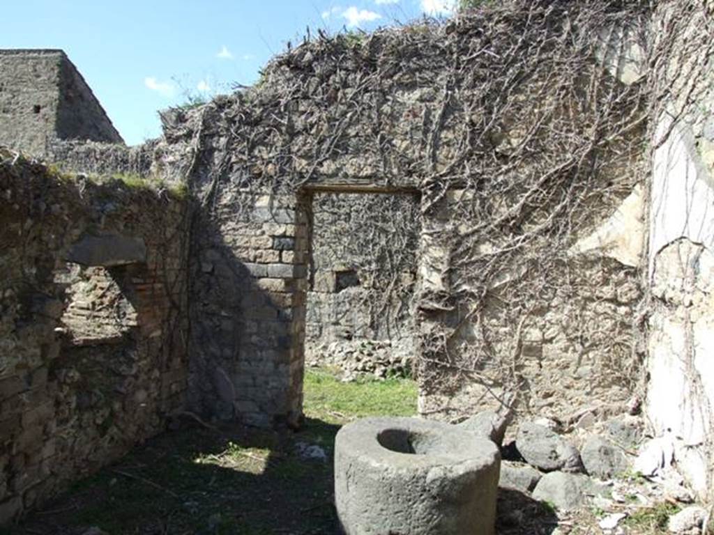 I.3.27 Pompeii. March 2009. Looking north in room on the east side of the oven.