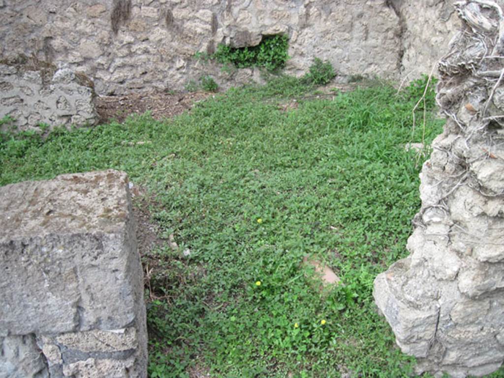I.3.29 Pompeii. September 2010. Looking towards doorway in north wall of fauces, leading into room 2 in north-east corner. Photo courtesy of Drew Baker.