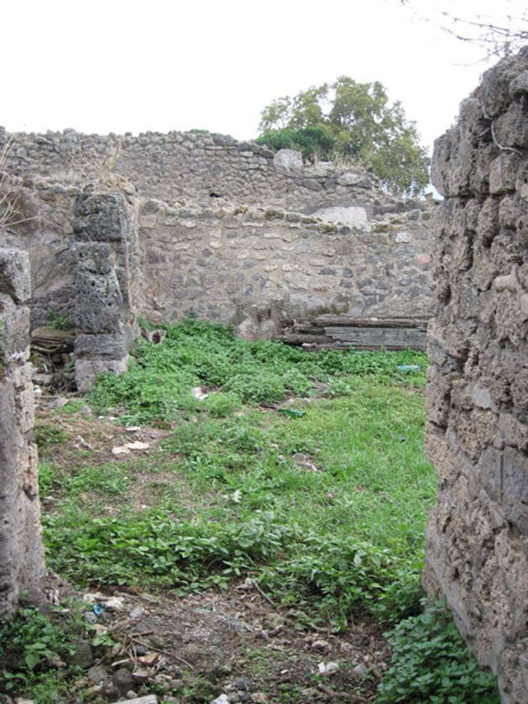 I.3.29 Pompeii. September 2010. Looking south from corridor into room 1, the atrium.
 Photo courtesy of Drew Baker.