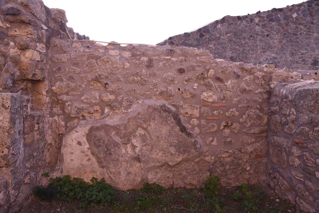 I.4.7 Pompeii. October 2019. Looking towards south wall of “middle” room.
Foto Tobias Busen, ERC Grant 681269 DÉCOR.