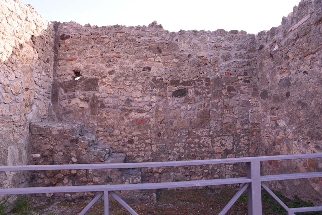 I.4.8 Pompeii. October 2019. Looking east from entrance doorway.
Foto Tobias Busen, ERC Grant 681269 DÉCOR.
