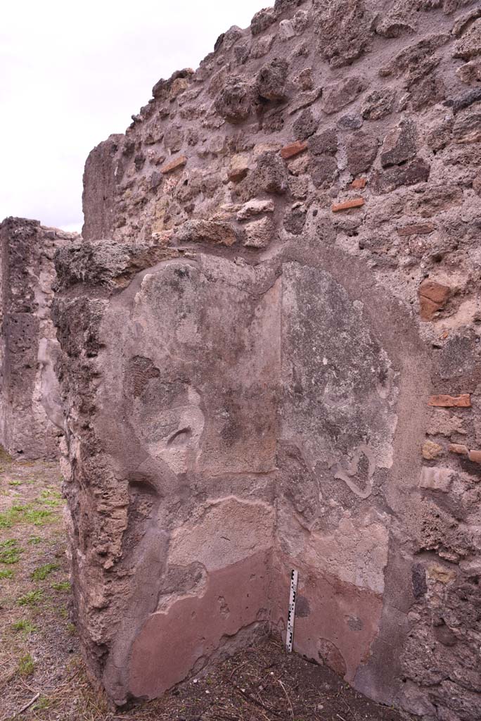 I.4.9 Pompeii. October 2019. Cubiculum c, south-west corner.
Foto Tobias Busen, ERC Grant 681269 DÉCOR.