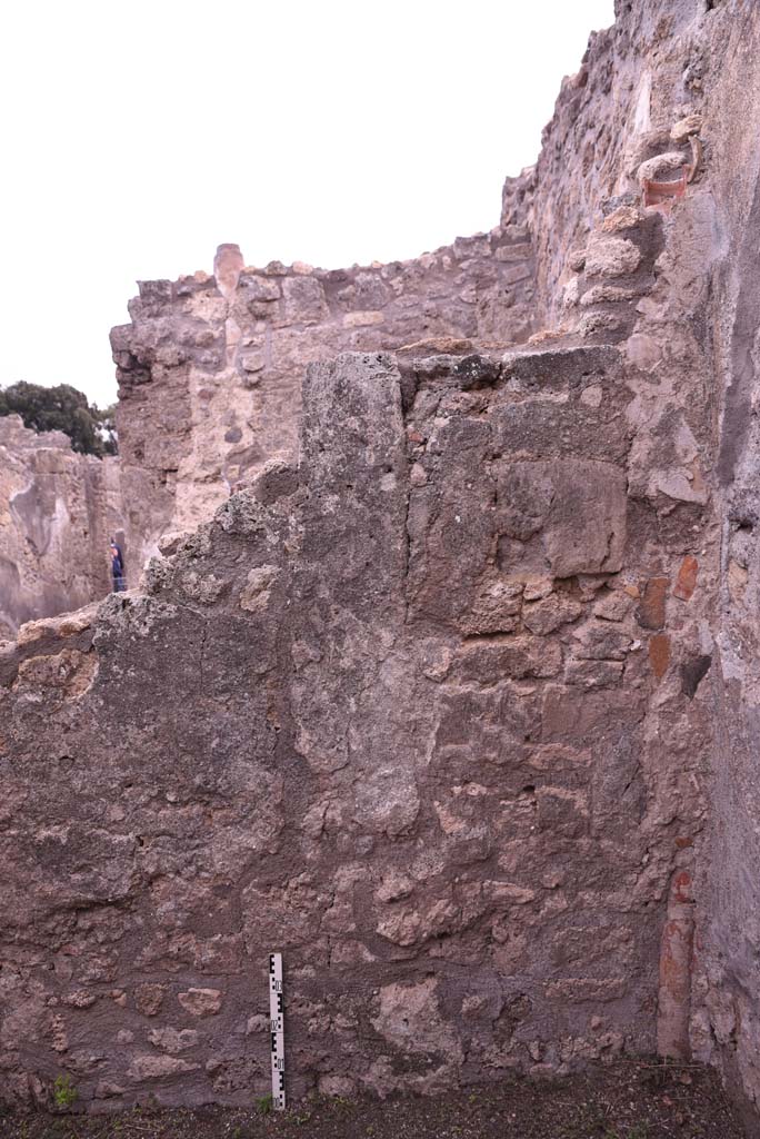 I.4.9 Pompeii. October 2019. Room f, west wall.
Foto Tobias Busen, ERC Grant 681269 DÉCOR.