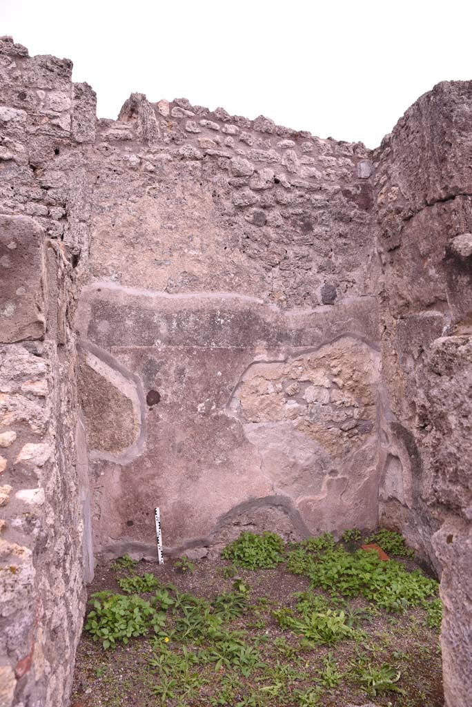 I.4.9 Pompeii. October 2019. Room g, looking towards south wall.
Foto Tobias Busen, ERC Grant 681269 DÉCOR.
