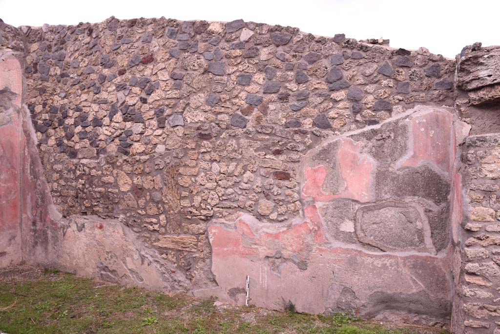 I.4.9 Pompeii. October 2019. Triclinium/oecus m, east wall.
Foto Tobias Busen, ERC Grant 681269 DÉCOR.