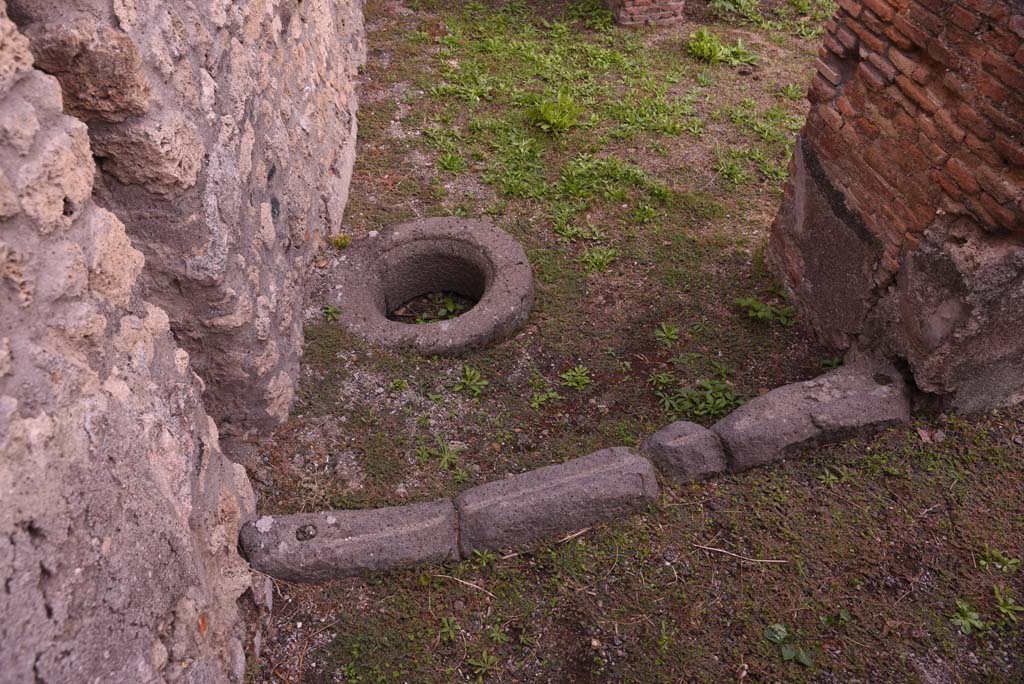 I.4.9 Pompeii. October 2019. Courtyard n, threshold from corridor i. 
Foto Tobias Busen, ERC Grant 681269 DÉCOR.