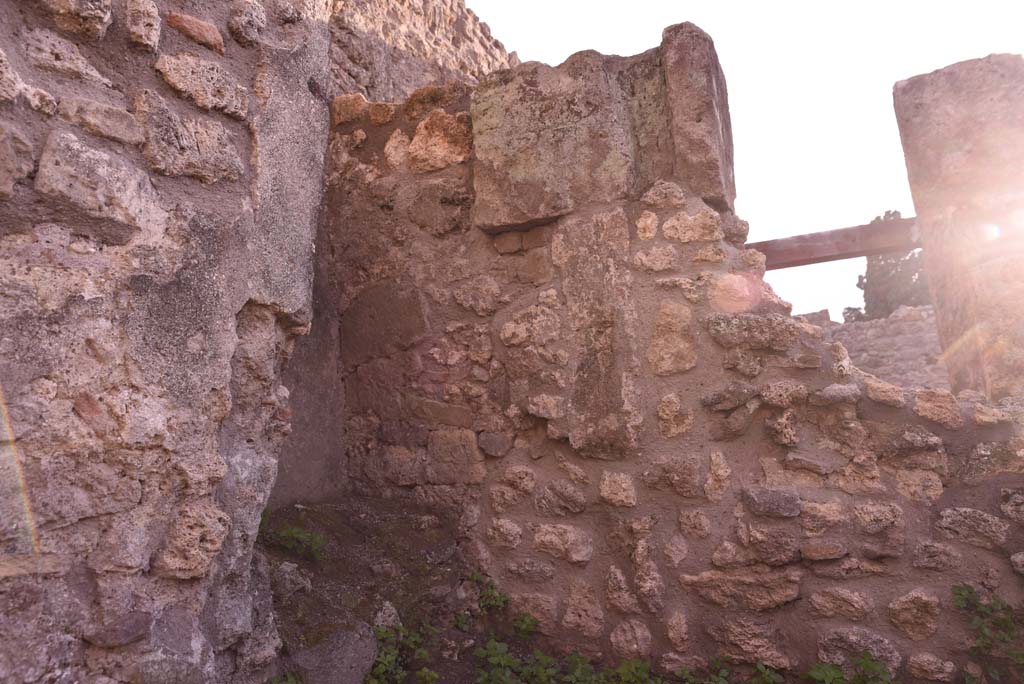 I.4.9 Pompeii. October 2019. Room o, kitchen, south-west corner.
Foto Tobias Busen, ERC Grant 681269 DÉCOR.