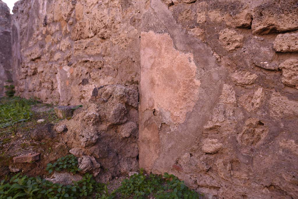 I.4.11 Pompeii. October 2019. Looking towards south-east corner of rear room, with garden area, on left.
Foto Tobias Busen, ERC Grant 681269 DÉCOR.