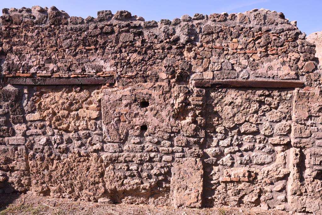 I.4.12 Pompeii. October 2019. Room d, two blocked doorways in north wall. 
Foto Tobias Busen, ERC Grant 681269 DÉCOR.