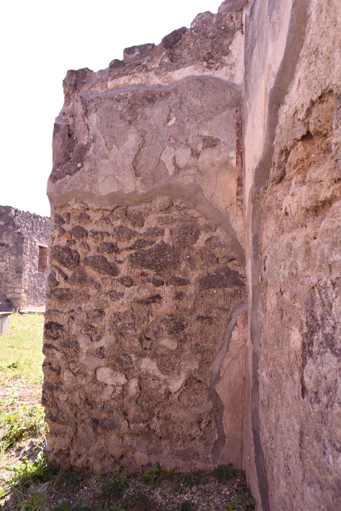 I.4.22 Pompeii. October 2019. South-west corner of room “c”.
Foto Tobias Busen, ERC Grant 681269 DÉCOR.