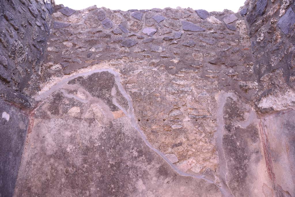 I.4.22 Pompeii. October 2019. Room “i”, upper south wall.
Foto Tobias Busen, ERC Grant 681269 DÉCOR.